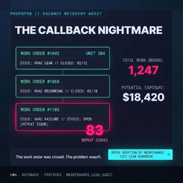 Callback Nightmare diagnostic card