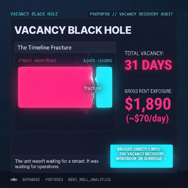 Vacancy Black Hole diagnostic card
